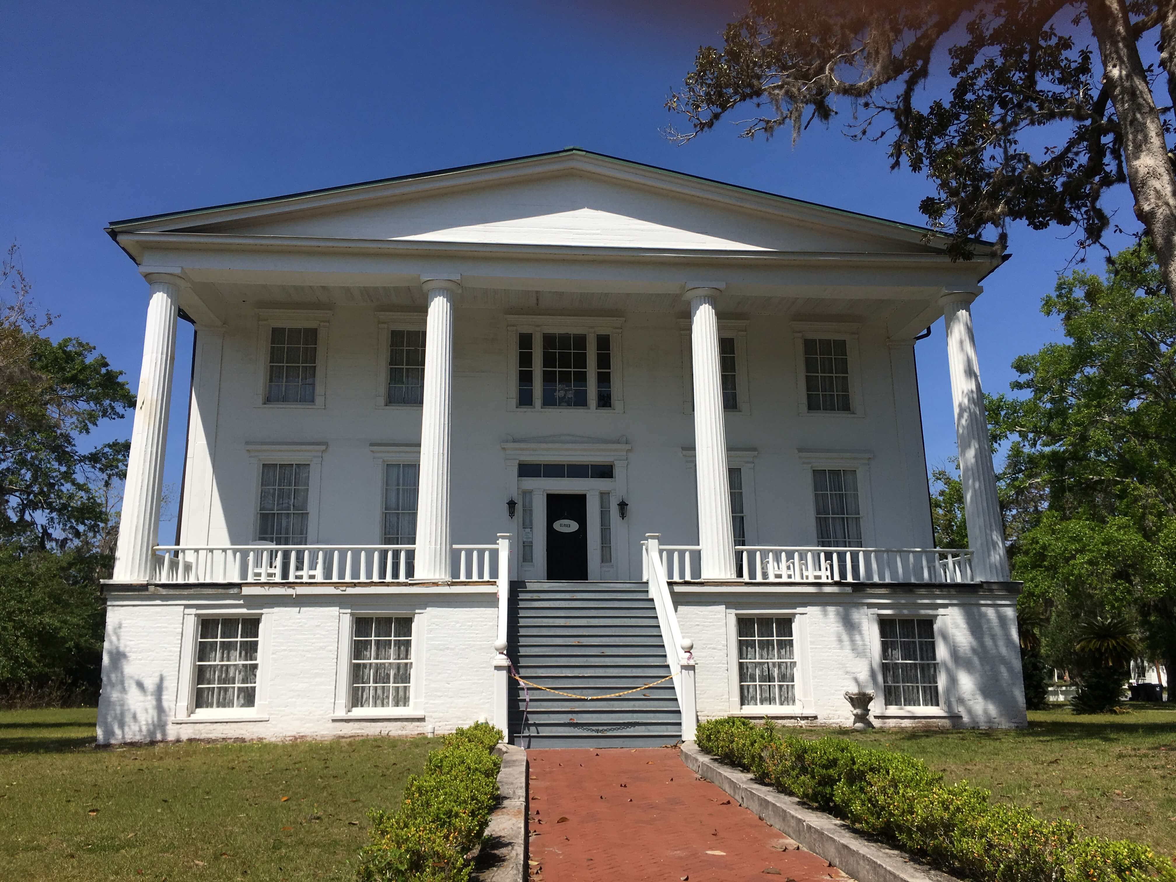 The main building at the Orange Hall